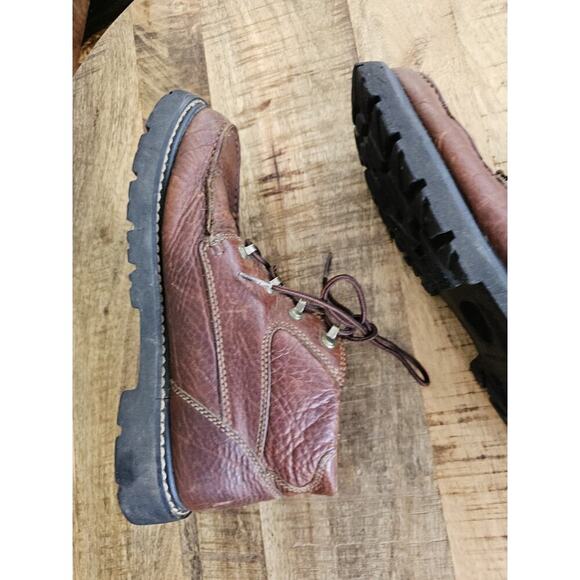 Ariat Switchback Leather Chukka Boots Men's Size 9.5B Brown Hiking Waterproof - Picture 4 of 13